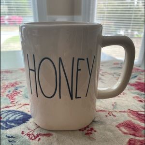 Magenta brand Rae Dunn “HONEY” coffee mug
